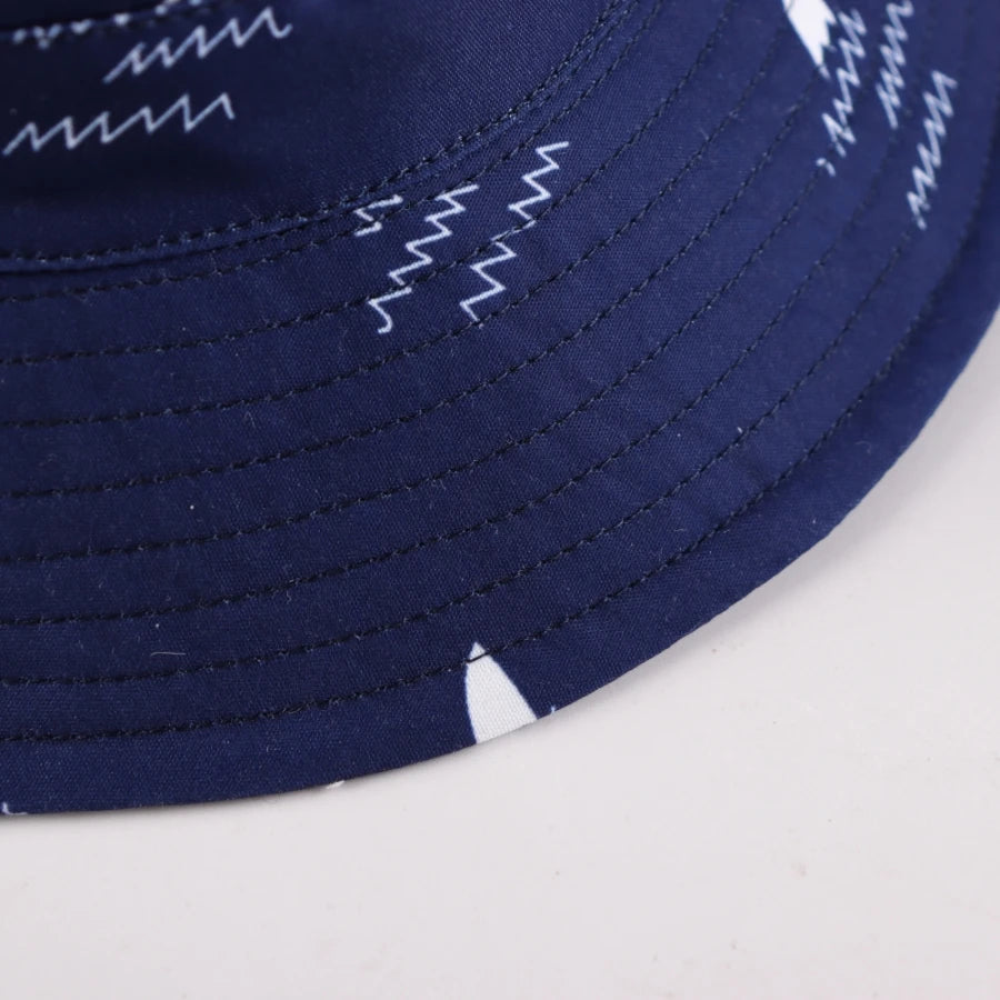 Shark Splash Baby Sun Hat – playful bucket cap with summer-proof UV defense