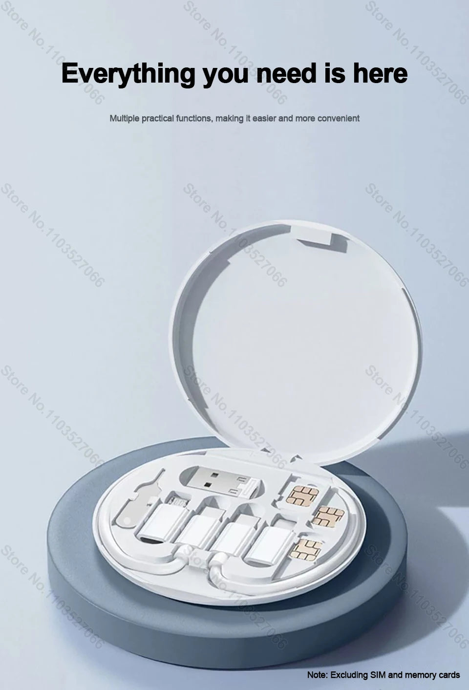 ⚡ Pocket Dynamo 60W Fast Charging USB-C Travel Cable Kit 🔌✨