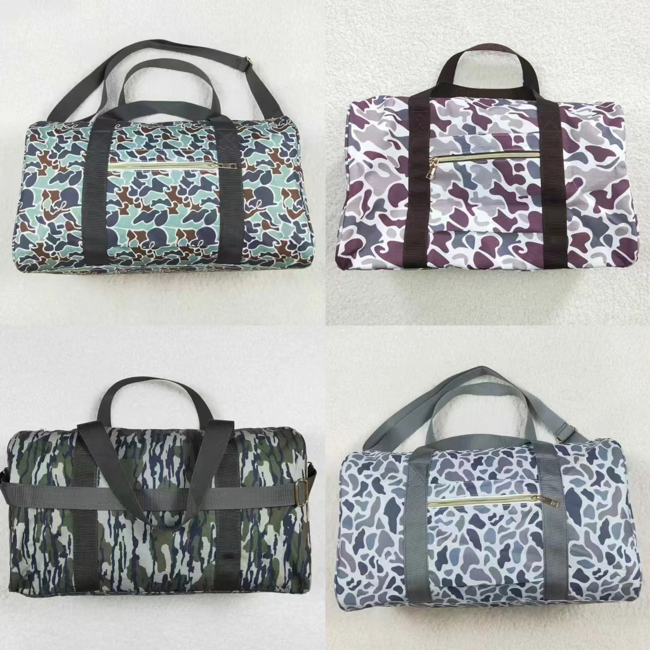 CamoCrew CarryAll — Kids & Family Travel Duffle For Sleepovers, Dance, Gym & Adventures 🎒