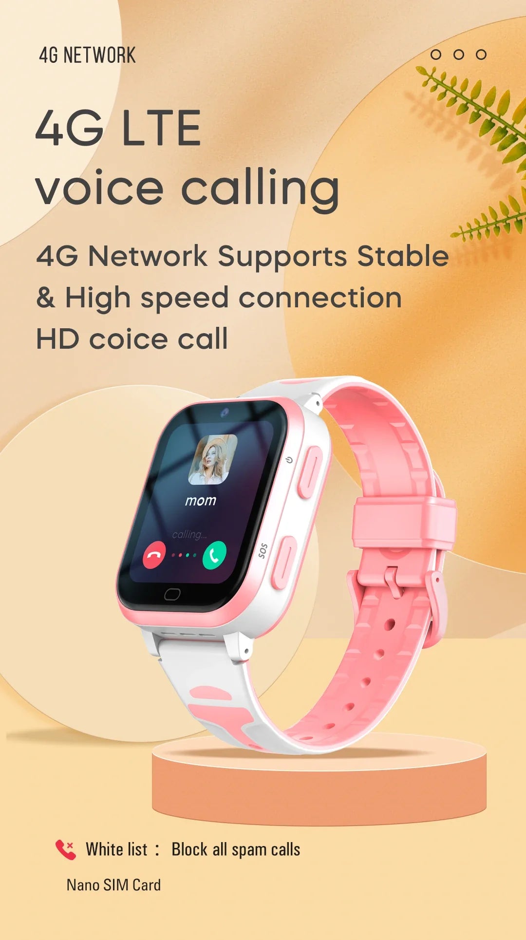 4G Kids Smart Phone Watch Global Using GPS Tracker 1GB+8GB Bluetooth WIFI HD Video Call Remote Monitor Alarm Clock APP Download