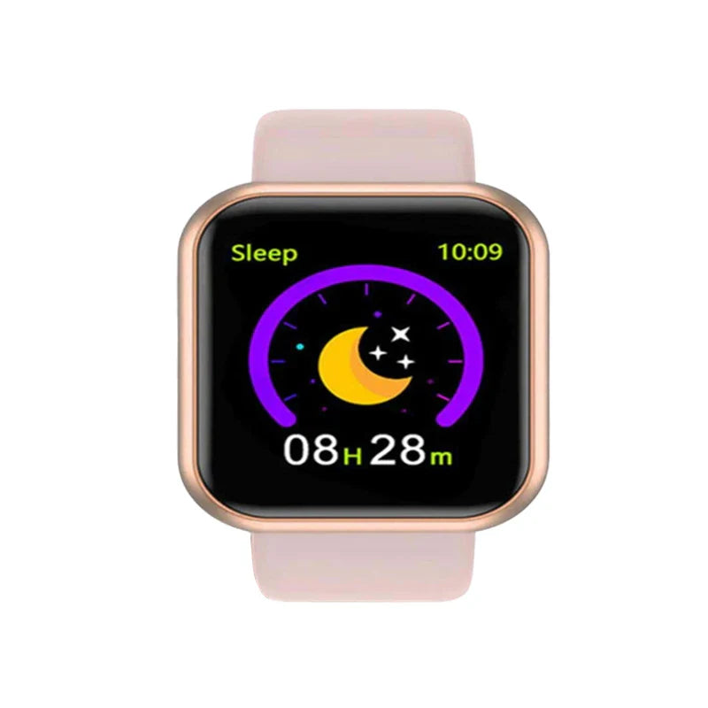 Smart Watches For Women Men Bluetooth Connect Phone Player Music Control Fitness Heart Rate Monitor Sport Bracelet Digital Y68