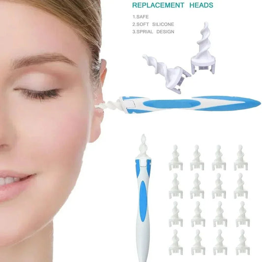 TwistPop Ear Wax Cleaner – 16x Soft Spiral Tips for Happy, Itch-Free Ears Anywhere - THOOBO!