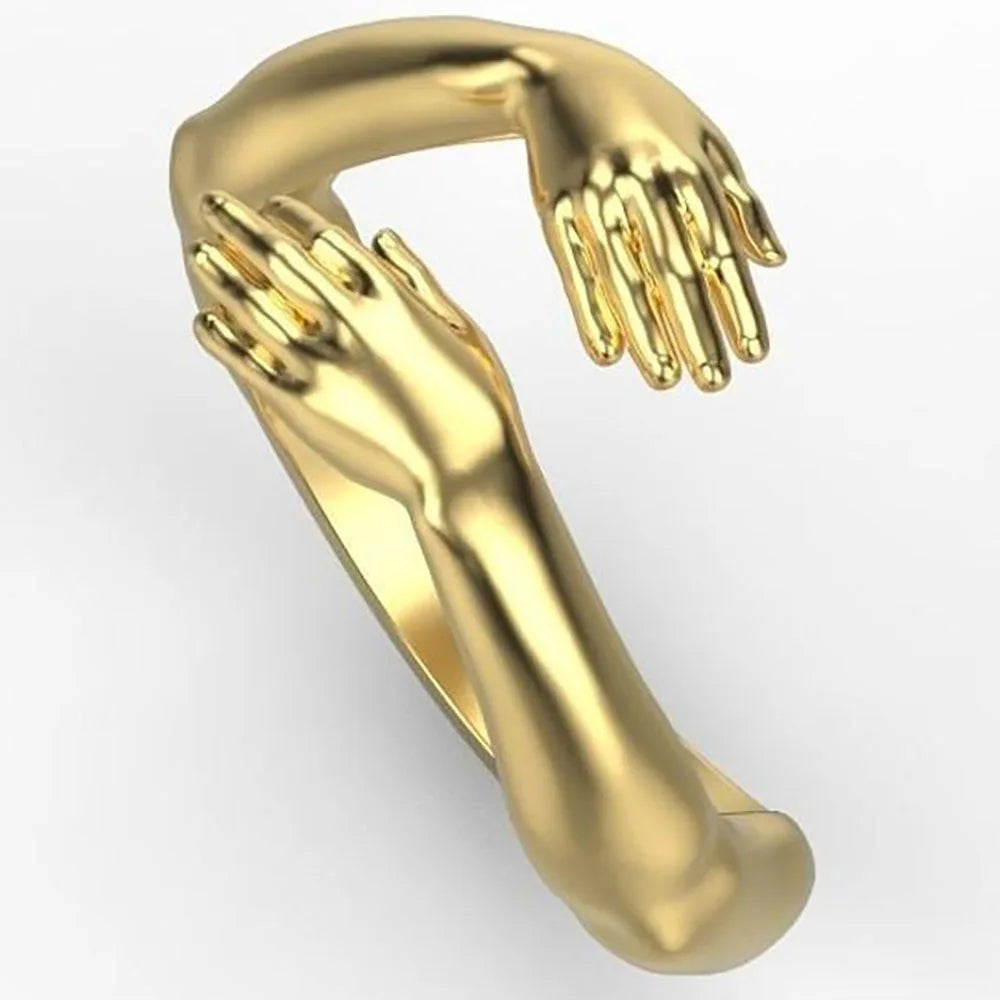 THOOBO! HugLife Open Ring — Silver Embrace, Punk Edge, Everyday Bold (2025 Trend Edition)