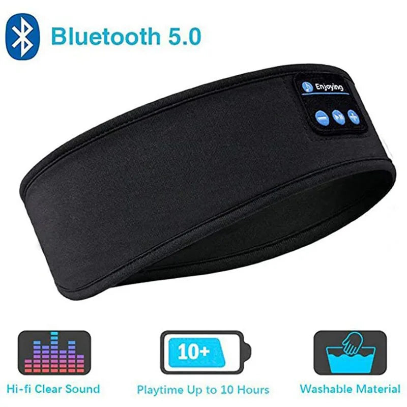 Original Wireless Bluetooth Headset Sports Sleep Headband Eye Mask Fone Bluetooth Earphones Air Pro Earbuds Wireless Headphones - THOOBO!