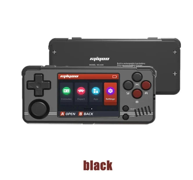 MIYOO MINI A30 Portable Retro Handheld Game Kids Gift 2.8” IPS HD Screen WIFI Open Source Linux System