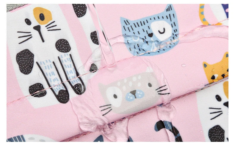 JoyTrail Mommy Backpack — Lightweight Printed Nylon Maternity & Baby Travel Bag with Large Capacity