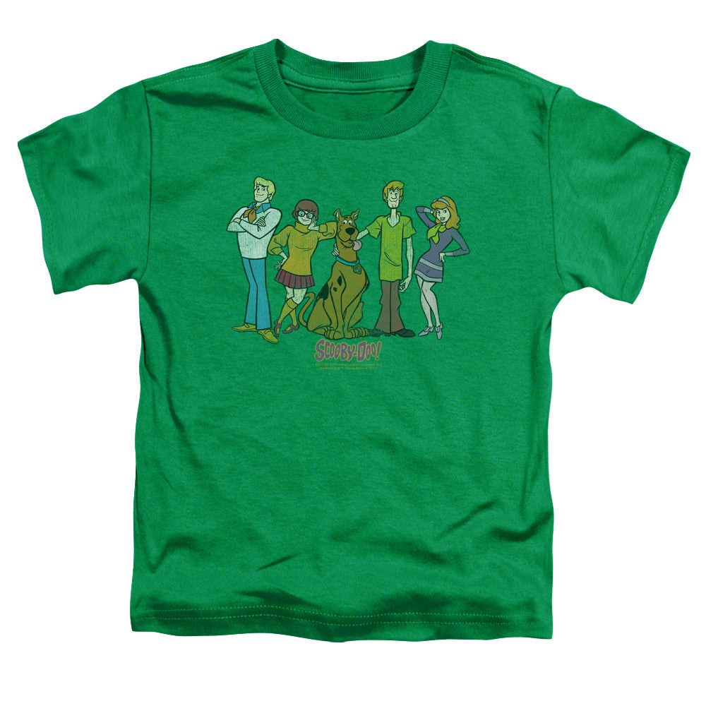 Scooby Doo Scooby Gang Toddler Kids Youth T Shirt Kelly Green Officially Licensed