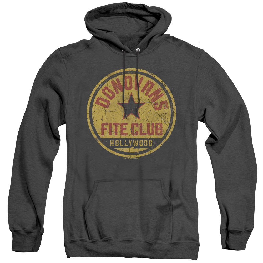 Ray Donovan Fite Club Mens Heather Hoodie Black Officially Licensed