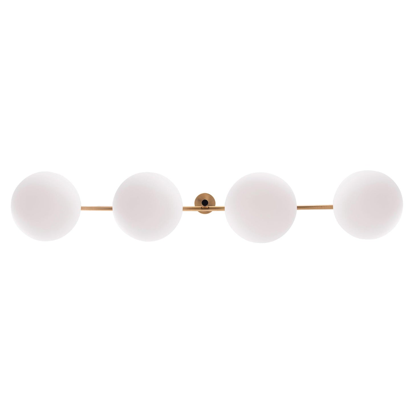 Spark Modern Gold Linear 4 Light Chandelier