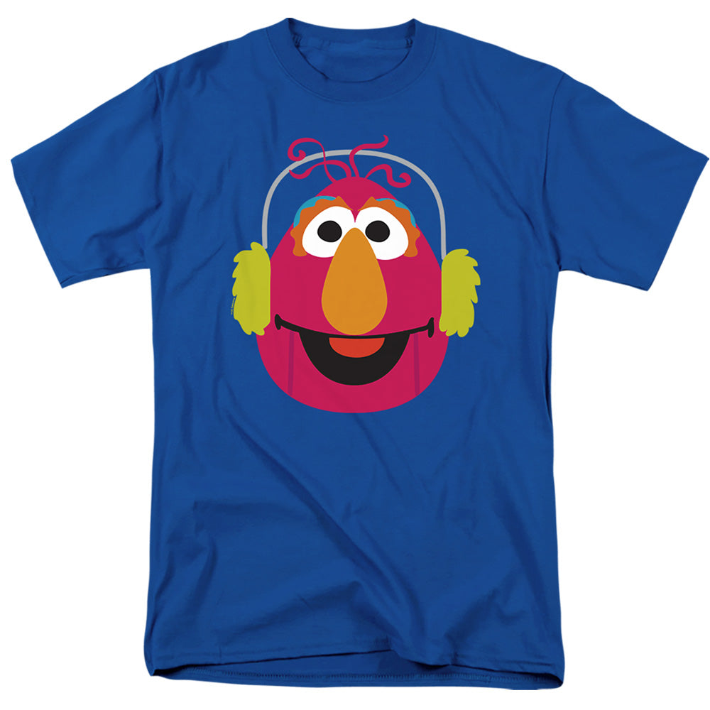 Sesame Street Christmas Nutcracker Telly Monster Mens T Shirt Purple Officially Licensed