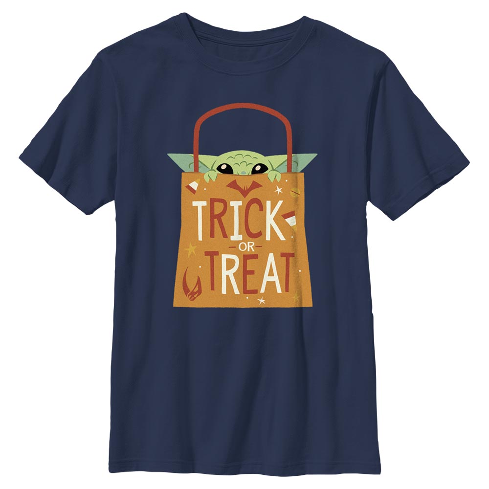 Star Wars Trick or Treat Boys Kids T Shirt