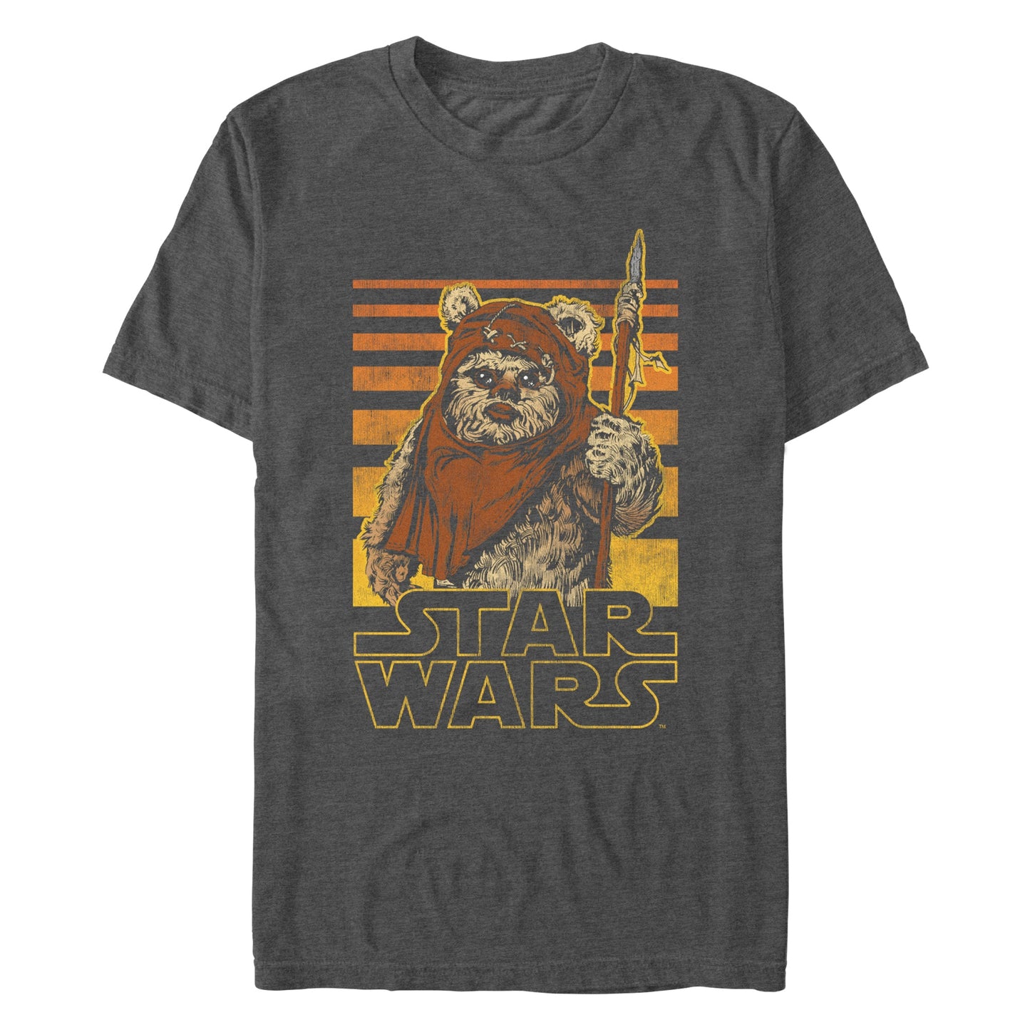 Star Wars Ewok Gradient Mens T Shirt
