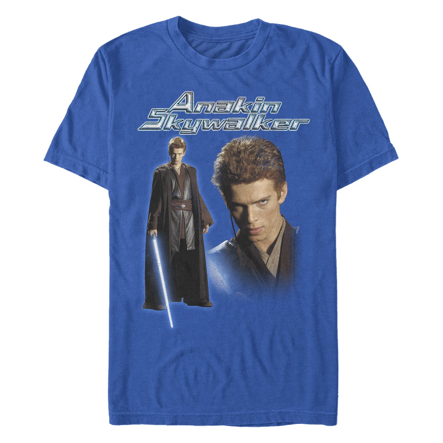 Star Wars Anakin Lightsaber Mens T Shirt