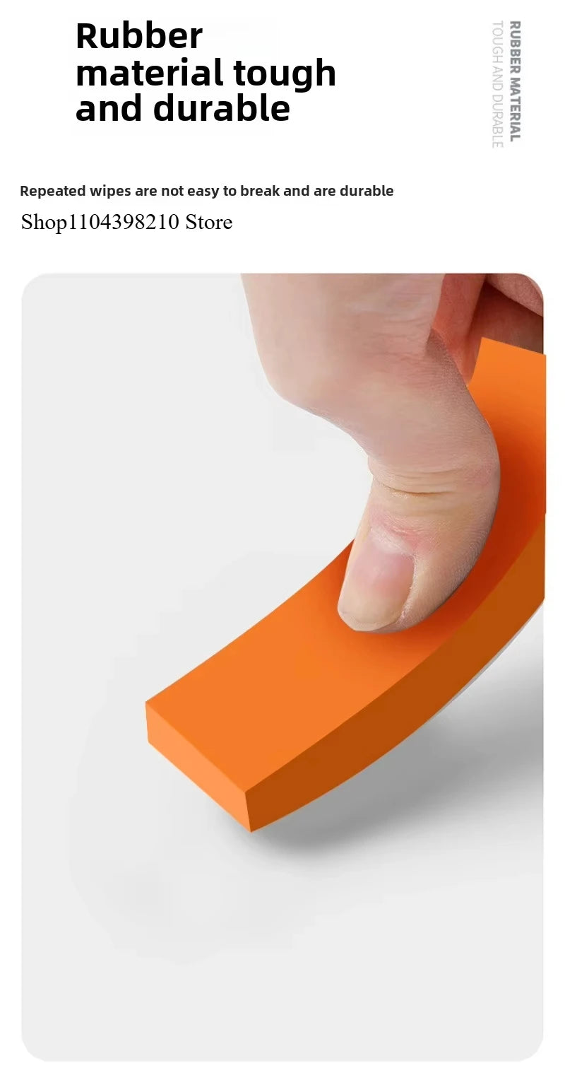 Grime Slayer Pro – Eco Rubber Rust Eraser for Kitchen Faucets & Limescale | Magic Orange Scrub Brick for Stainless Steel & More - THOOBO!