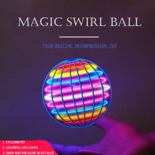 CosmicZip SpinFlyer UFO Ball – The Anti-Gravity Toy That Comes Back for More - THOOBO!