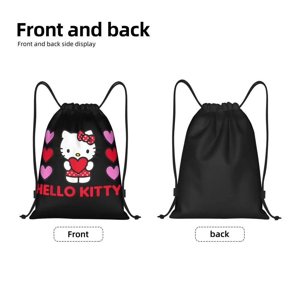Hello Kitty Drawstring Backpack — Cute Strength, Daily Charm, Universal Smile