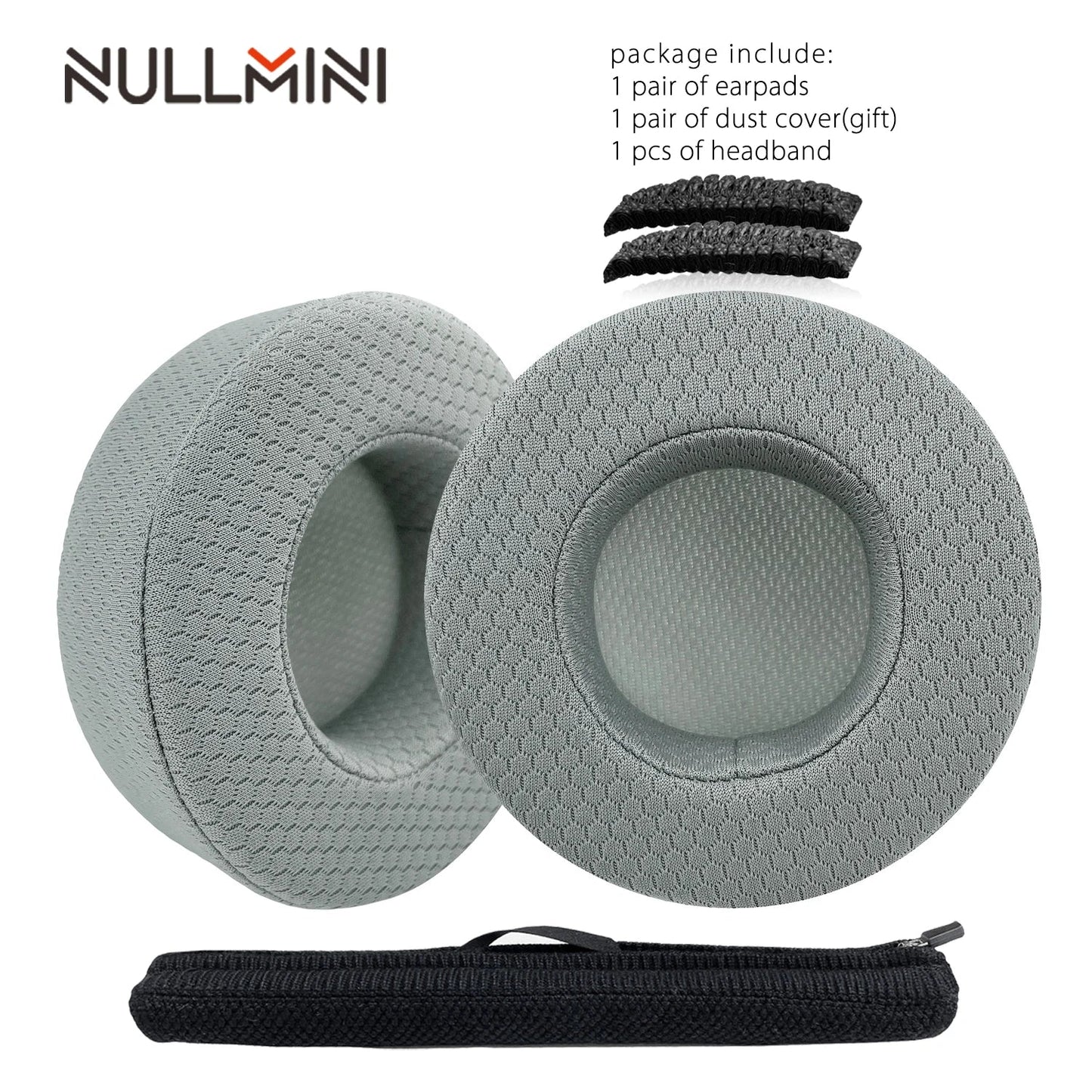 NullMini Replacement Earpads for Corsair Virtuoso RGB, Virtuoso RGB Wireless SE, Virtuoso RGB Wireless XT Headphones Headband