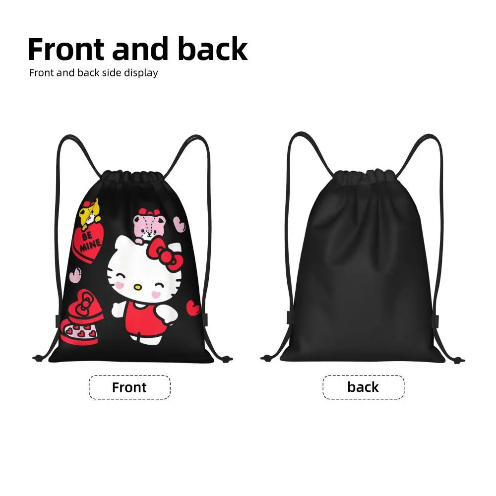 Hello Kitty Drawstring Backpack — Cute Strength, Daily Charm, Universal Smile