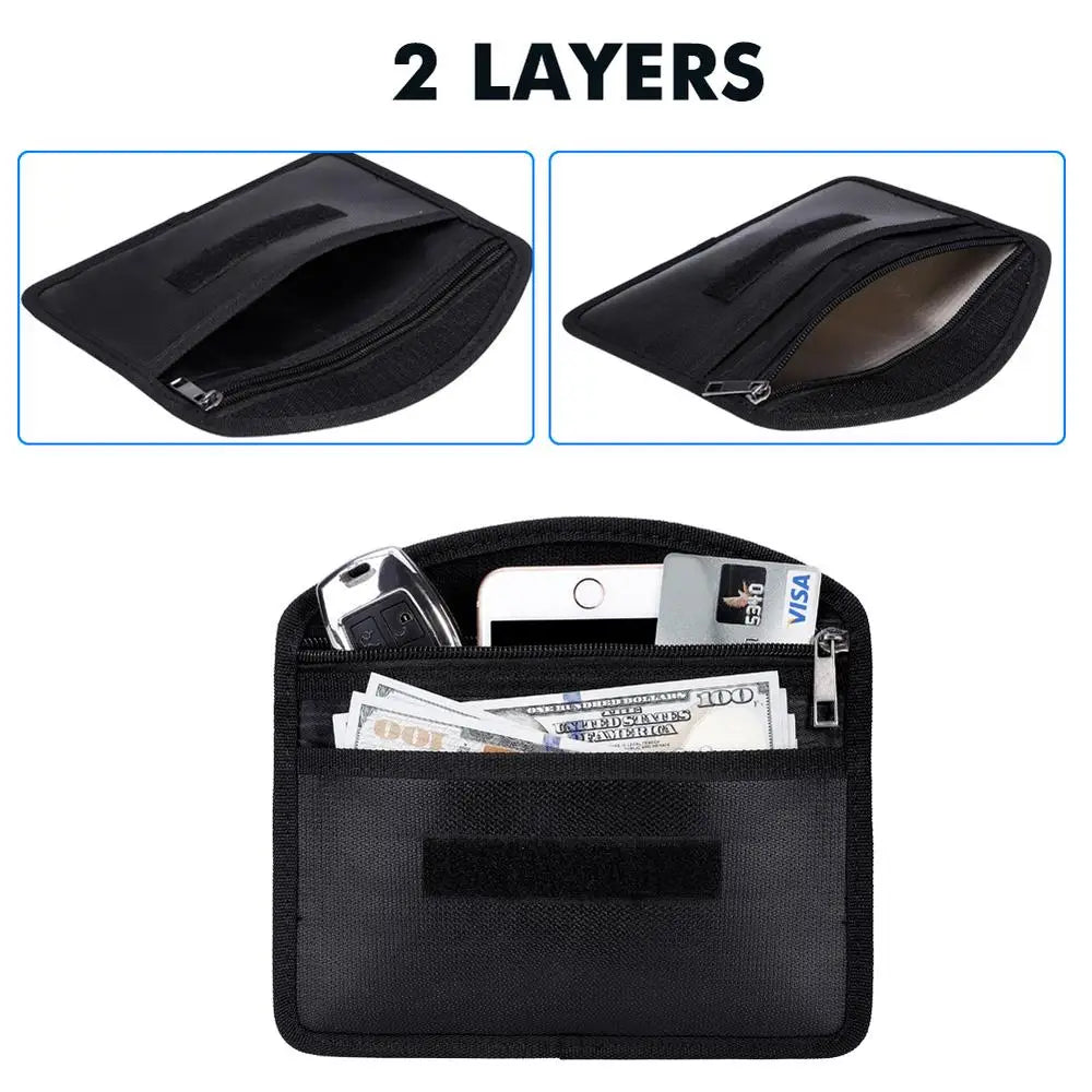 VaultMate Fireproof & Waterproof Safe Bag | Silicone Shield Money & Document Organizer For Everyday Heroes 🔥💧💼