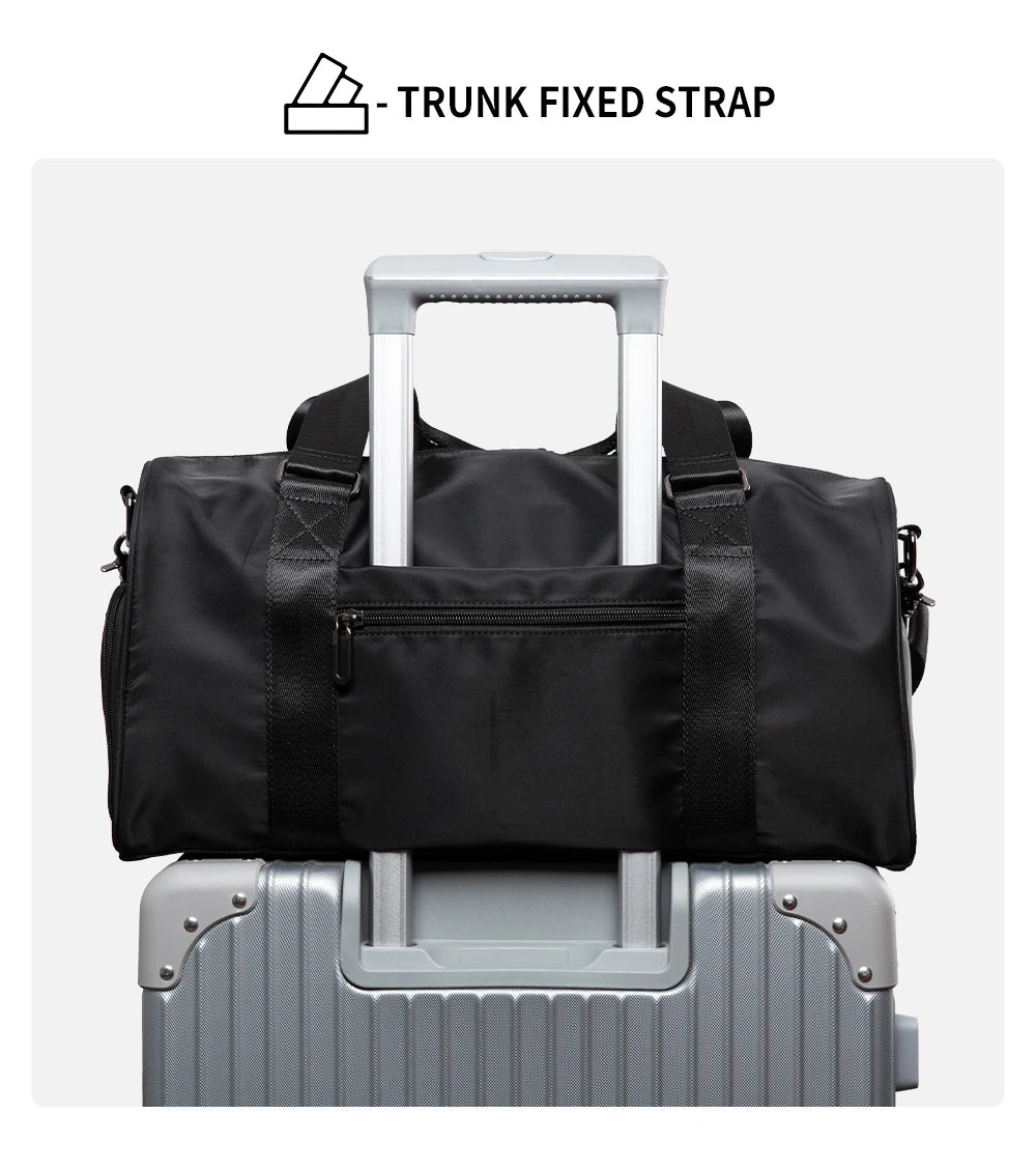 StormCore Duffle — Waterproof Oxford Gym & Travel Bag With Shoe Compartment & Wet Pocket