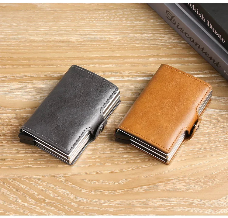 CEXIKA VaultPro – Large Capacity RFID-Blocking Carbon Fiber Magic Wallet for Men 💳🛡️ - THOOBO!