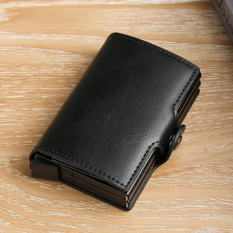 CEXIKA VaultPro – Large Capacity RFID-Blocking Carbon Fiber Magic Wallet for Men 💳🛡️ - THOOBO!