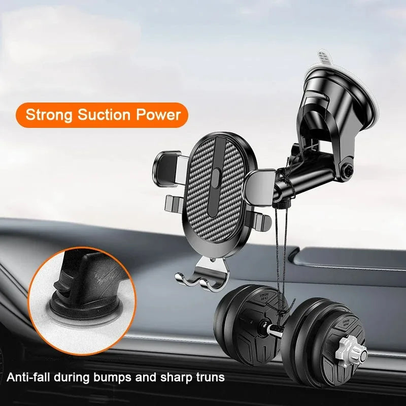 Sucker Car Phone Car Holder GPS Smartphone Mobile Cell Suction Cup Smartphone Mobile Cell for iPhone Samsung Xiaomi LG
