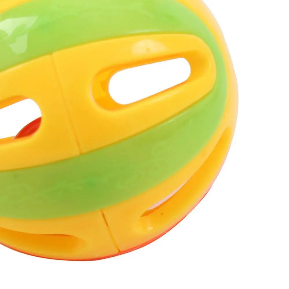 Cat Toy With Bell Cat Pounce Jinggle Ball Hollow Cat Jingle Balls Interactive Cat Toys Kitten Chasing Toys For Kitten Cats - THOOBO!