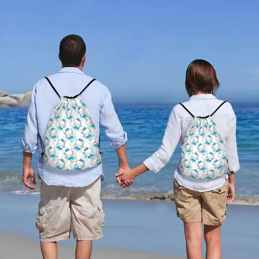 Hello Kitty Drawstring Backpack — Cute Strength, Daily Charm, Universal Smile