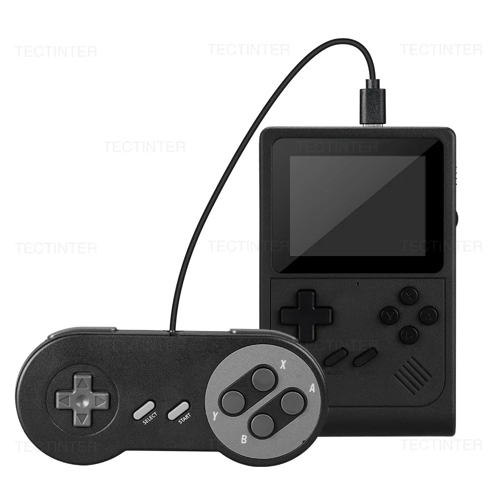 GB300 Portable Handheld Game Player 3.0 inch Screen Video Game Console Built-in 6000 Games Support AV Output for SFC/GBA