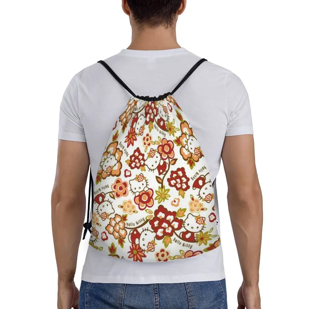 Hello Kitty Drawstring Backpack — Cute Strength, Daily Charm, Universal Smile