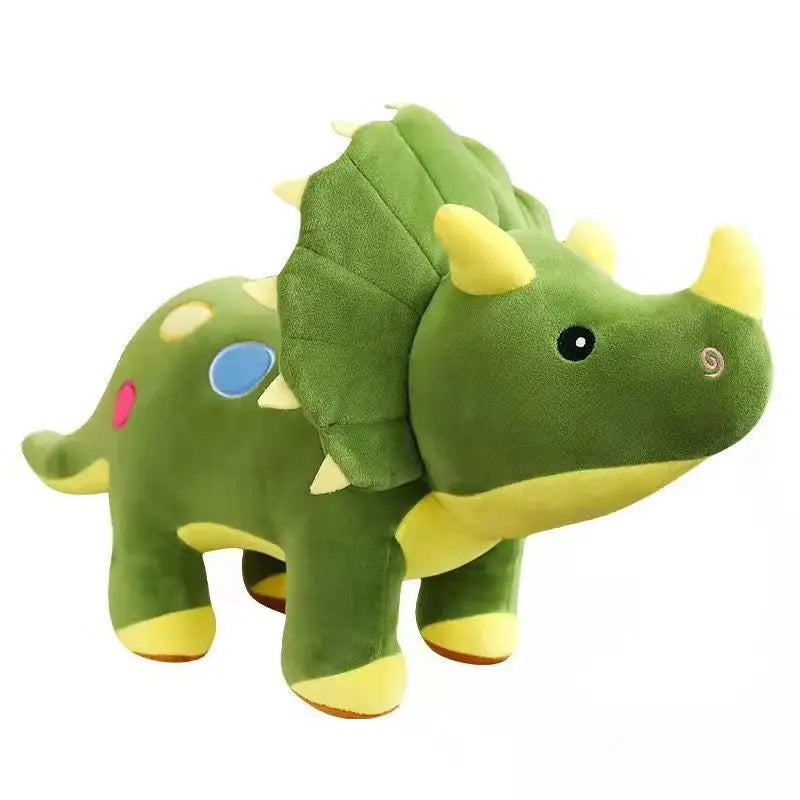 Dinosaur Plush Toy – Triceratops & Stegosaurus Stuffed Doll