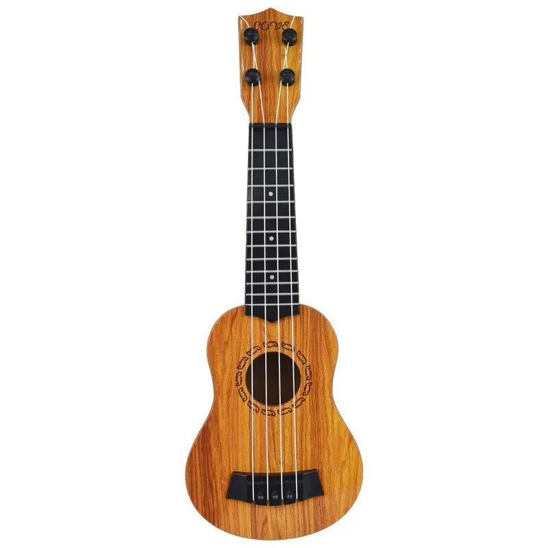 35cm Children Guitar Toy Can Be Used To Play Elementary Instruments With Paddles Simulating Yukrili Music Toys - THOOBO!