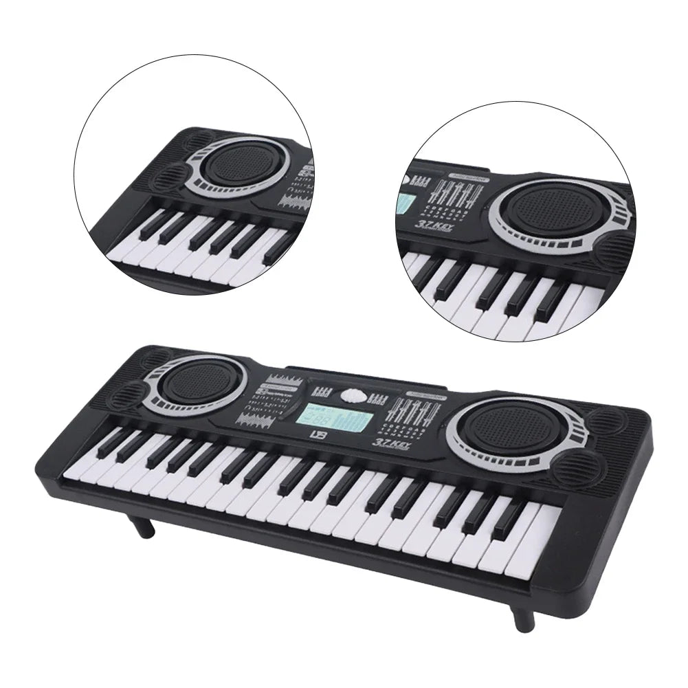Digital Electronic Piano Kids Educational Toy Portable 37 Keys Electronic Piano Keyboard Children Musical Instrument - THOOBO!
