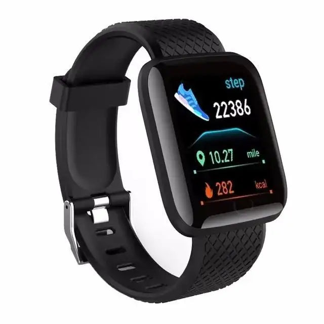 WristIQ 116 – Lightweight Bluetooth Smartwatch for Fitness, Sleep, Messages &amp; Daily Tracking with USB Charging