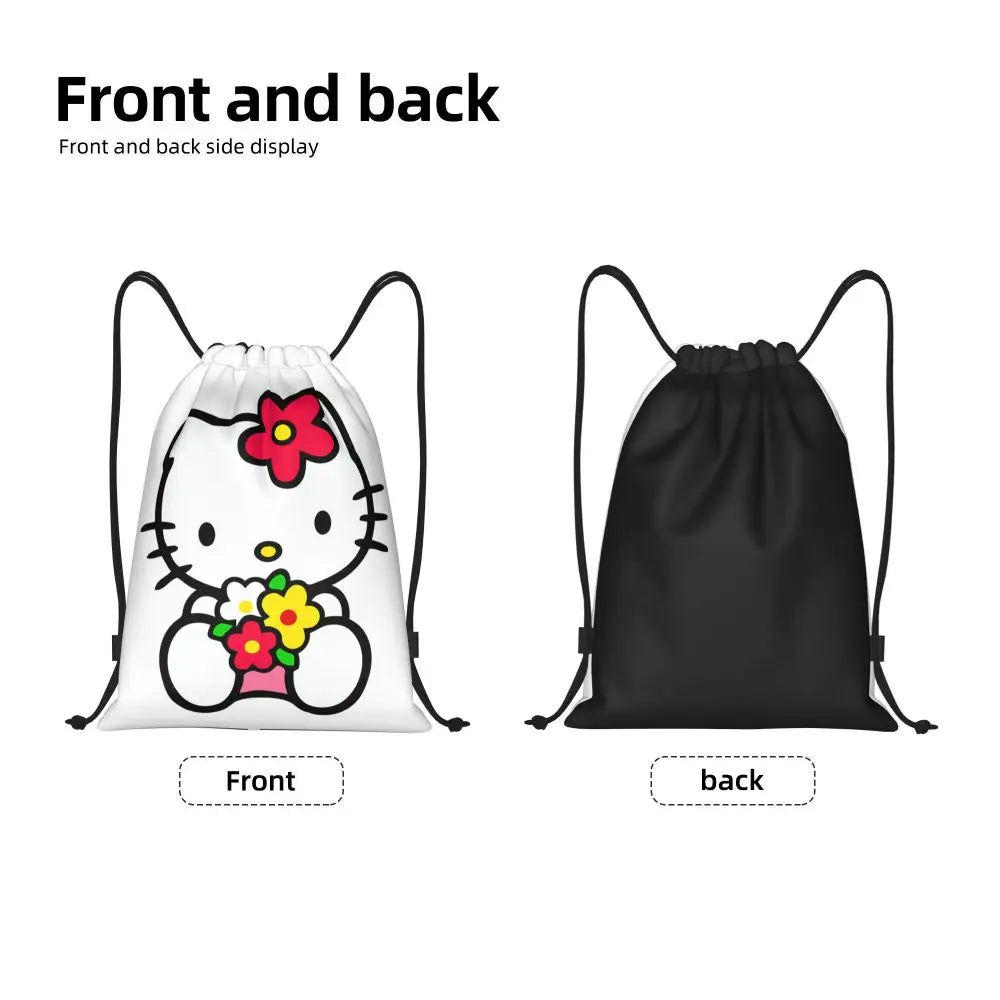 Hello Kitty Drawstring Backpack — Cute Strength, Daily Charm, Universal Smile