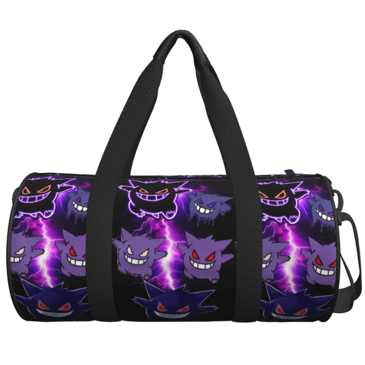 Gengar ShadowPack — Large Waterproof Pokémon Travel & Gym Duffle Bag for Hardcore Trainers