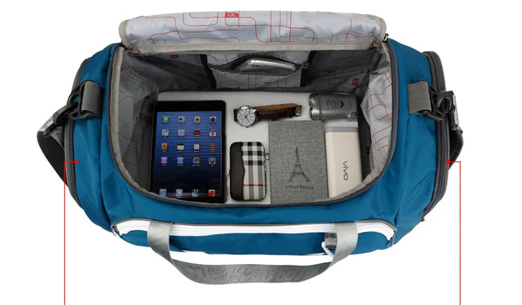 TurboGo Orbit — Durable Nylon Training & Travel Duffle For Gym Days And Getaways