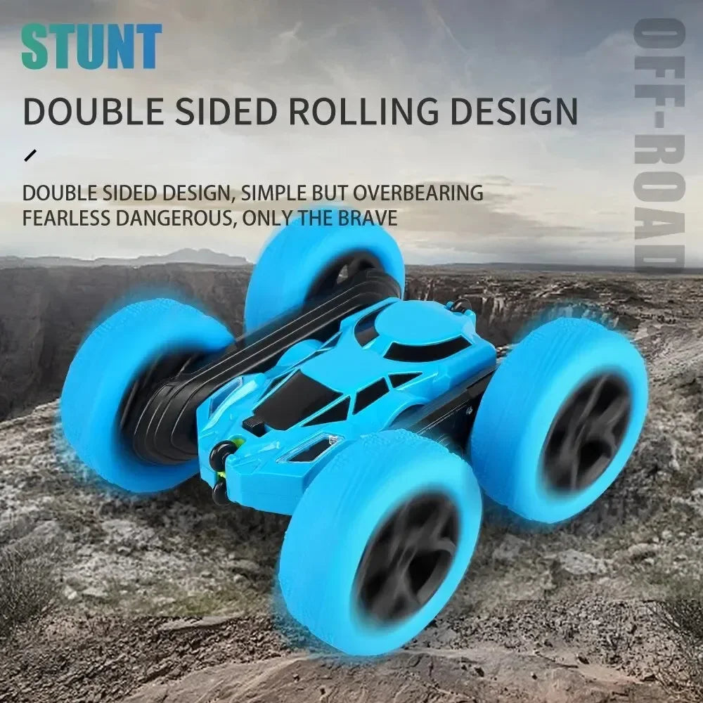 RC Stunt Car Double-Sided Flip 2.4G Remote Control Drift Toy