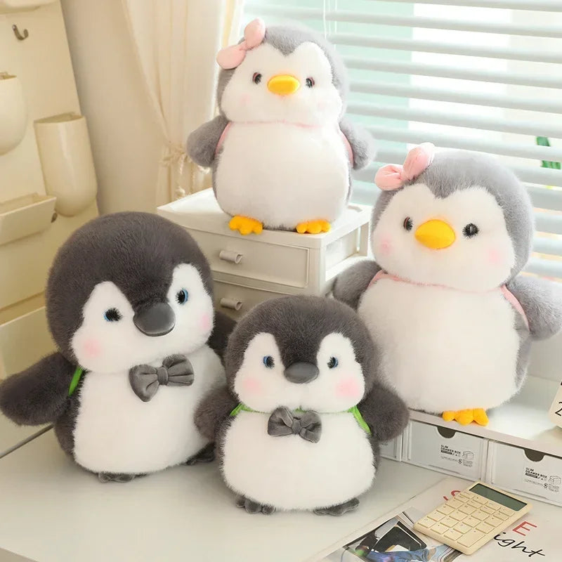 Soft Penguin Plush Toy – Cute Cartoon Stuffed Animal Doll for Kids