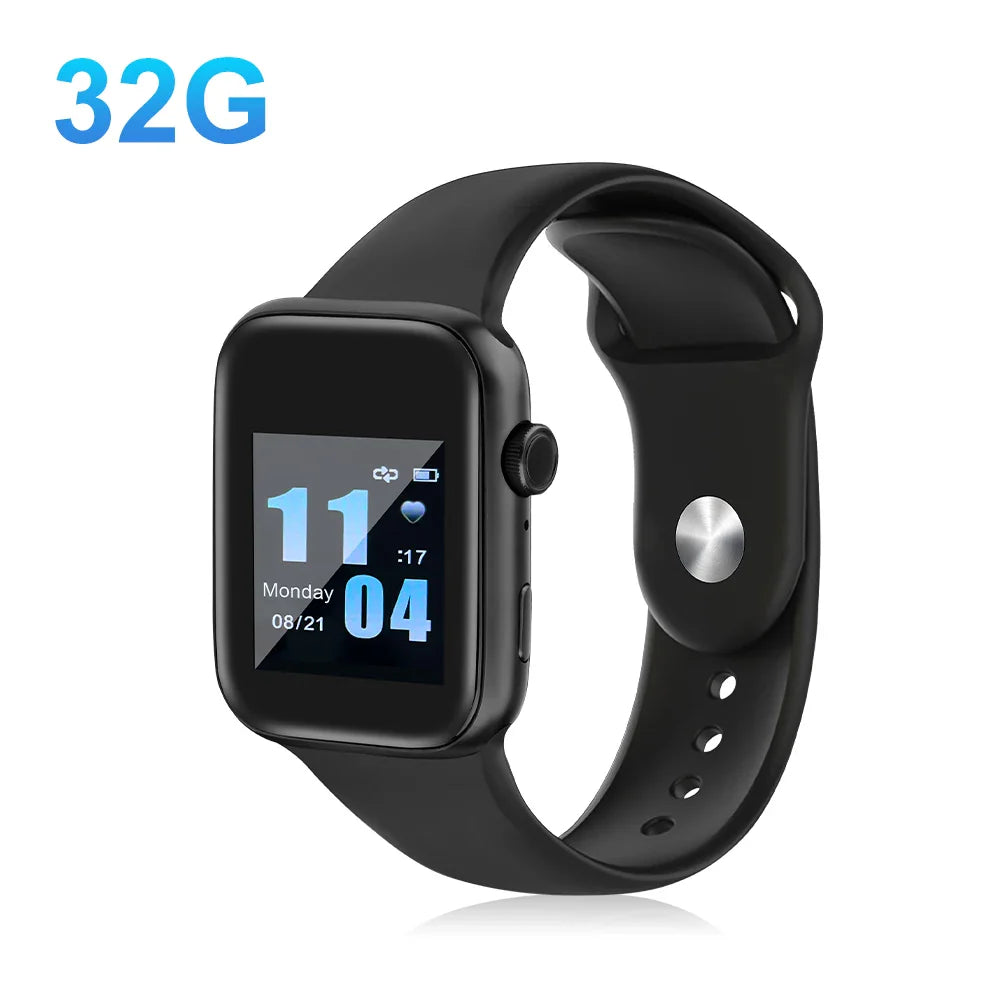 16-256GB Smart Watch 1080P Mini Camera Audio Video Recorder Intelligent High-definition Video Noise Reduce Recording Smart Watch