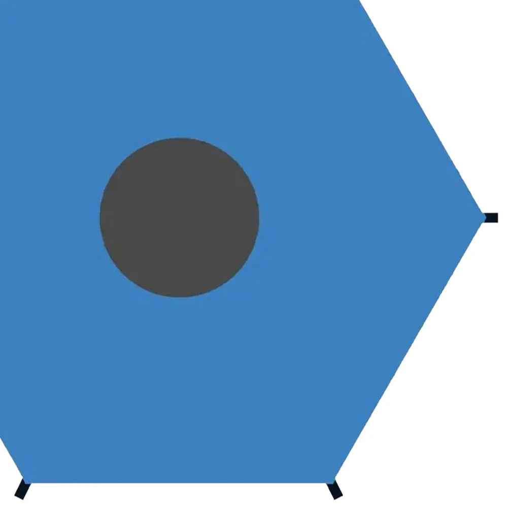 Backyard Bounce Oasis: Waterproof Trampoline Shade Roof for 6/8/10ft Fun Zones