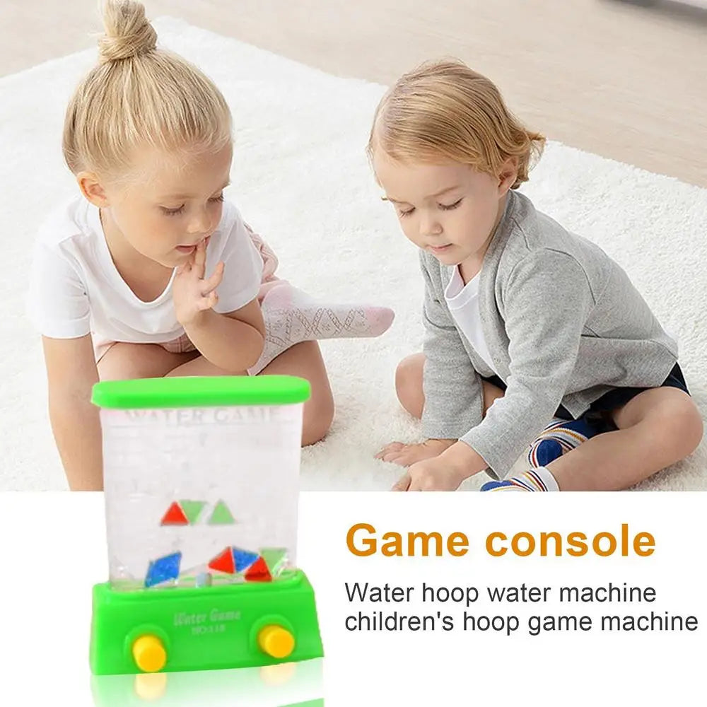 Handheld Water Game Miniature Arcade Set Water Games Educational Fine Motor Toys With Toss Water Ring Retro Pastime Party Favor - THOOBO!