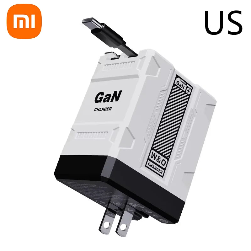 Xiaomi 120W GaN Super Charger with Retractable Cables – The Gift of Instant Power 🎄🔋