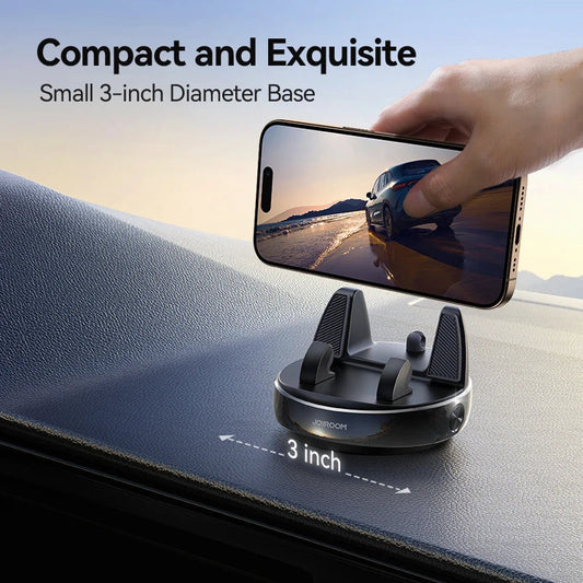 Joyroom Dashboard Car Phone Mount Holder One-Handed Operation Car Navigation Holder For 4.7-7'' Phones 360° Rotation JR-ZS330