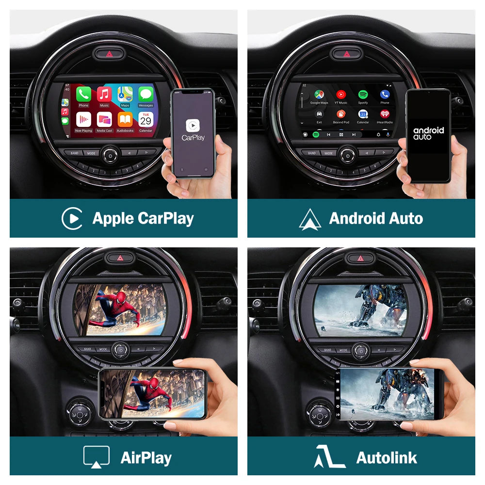 MiniJoy Wireless CarPlay System – Plug-In Happiness for Your MINI Cooper Adventure