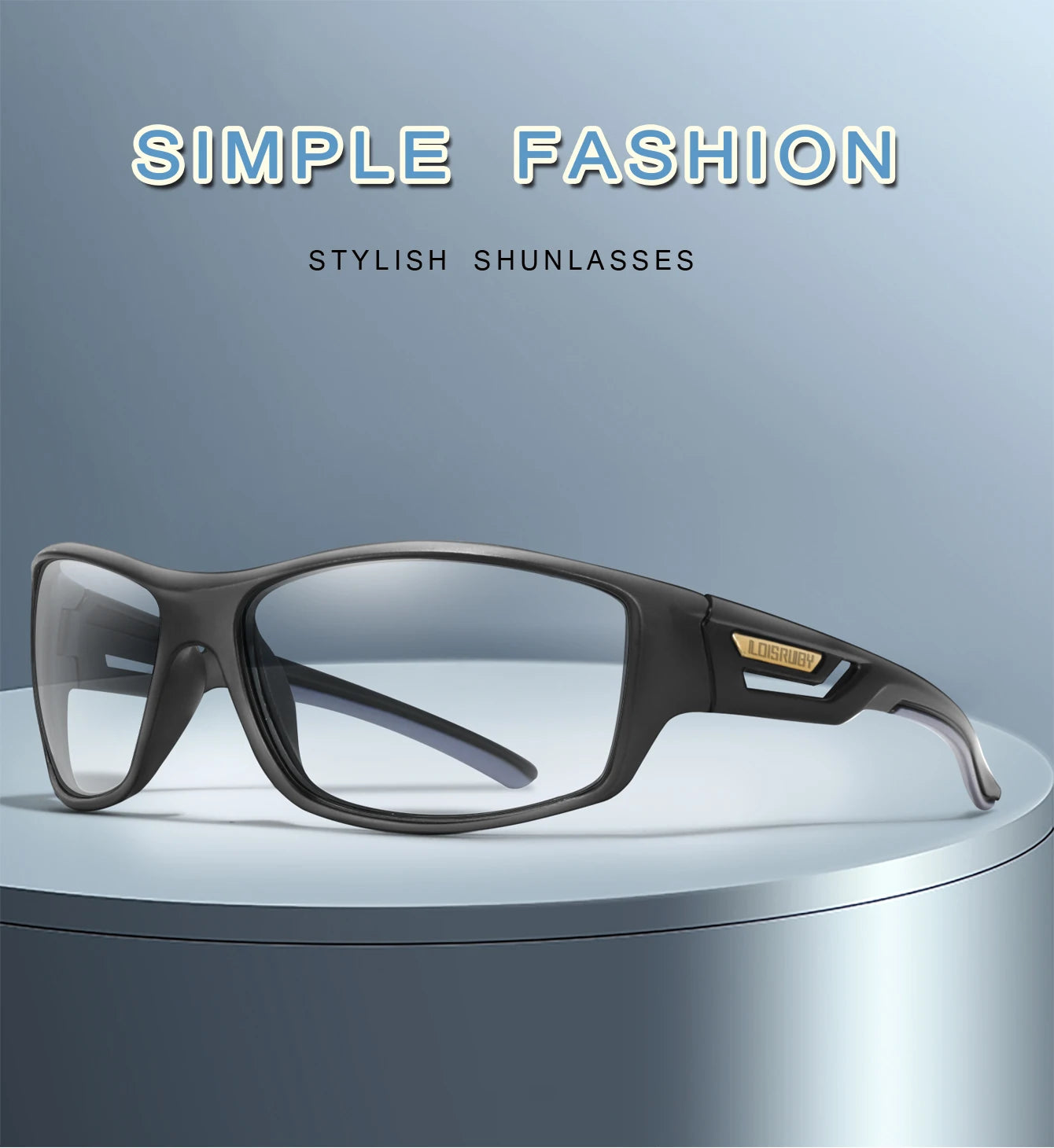 LOISRUBY CamoShift Photochromic Cycling Sunglasses – Road-Ready Vision for Every Light & Every Ride - THOOBO!