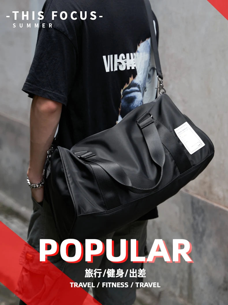 StormCore Duffle — Waterproof Oxford Gym & Travel Bag With Shoe Compartment & Wet Pocket