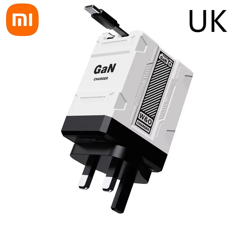 Xiaomi 120W GaN Super Charger with Retractable Cables – The Gift of Instant Power 🎄🔋