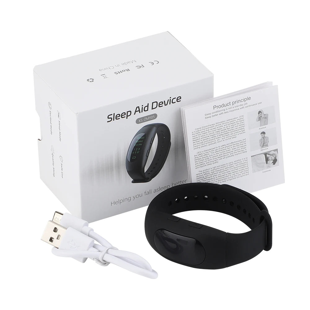 DreamPulse Watch – 3-in-1 Microcurrent Sleep & Mood Wristband for Natural Rest & Recharge